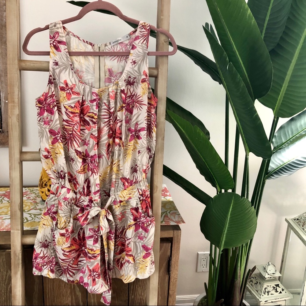 🌸Summer tropical romper